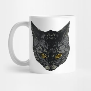 Hypnotic Cat Mug